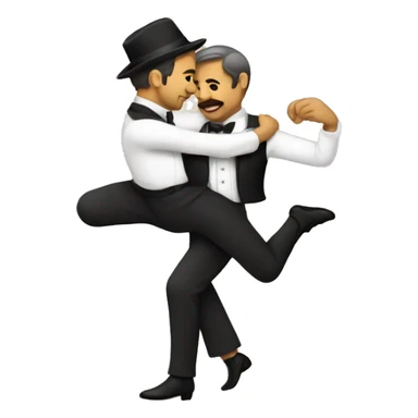 batiseñal de tango  sticker