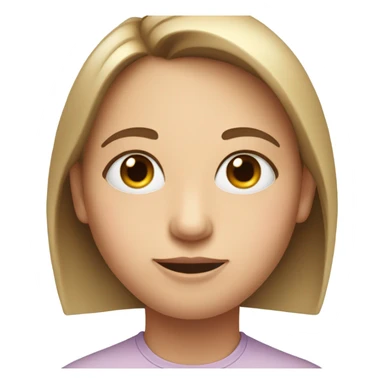 Eye roll blush sticker