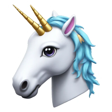 unicorn robot sticker
