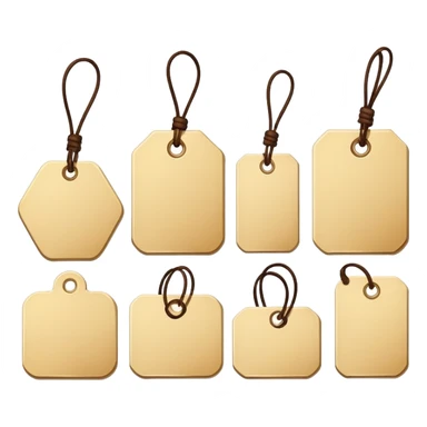 price tags with different prices being compared sticker