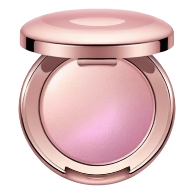 Soft Pink shimmery eyeshadow sticker