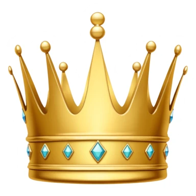 Y2K crown  with the words spoiled  sticker