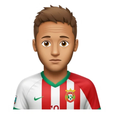 Neymar Portuguese man sticker