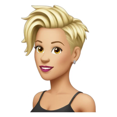 The singer P!nk sticker