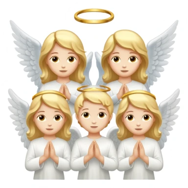 angelic counsil heaven emoji sticker