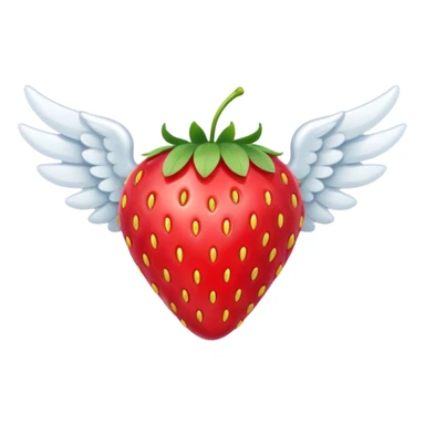 🍓🪽 sticker