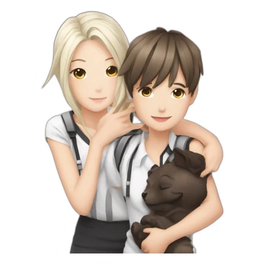 Pioli coach av milan  holding anime loli girl sticker