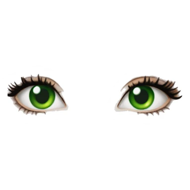 Bella hadid with green eyes sticker