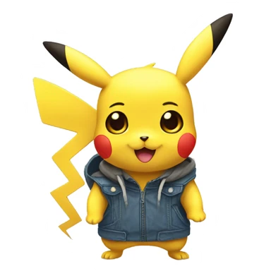 Cute Pikachu sticker