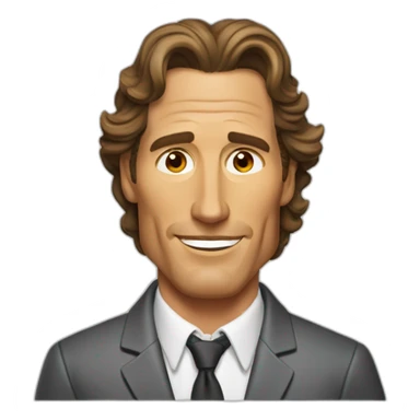 Matthew McConaughey sticker