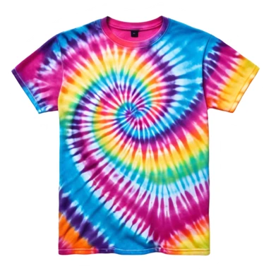tie-dye graphic tee shirt sticker