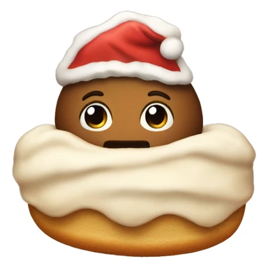 a Christmas cookie very cocooning  sticker