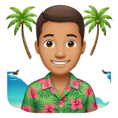 island tour guide-translator sticker