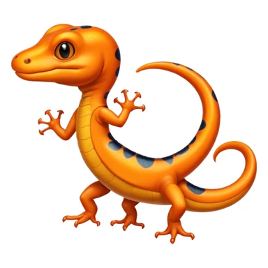 Salamander with 4 legs sticker