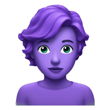 violet fragments sticker