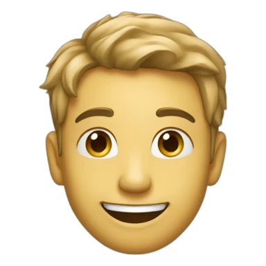 Sourire neutre sticker