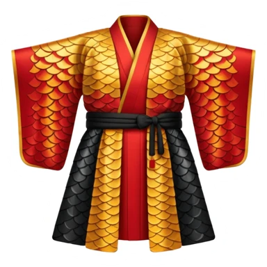 kimono dragon sticker