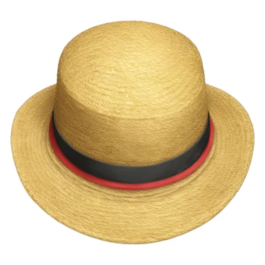 Luffy chapeau de paille sticker