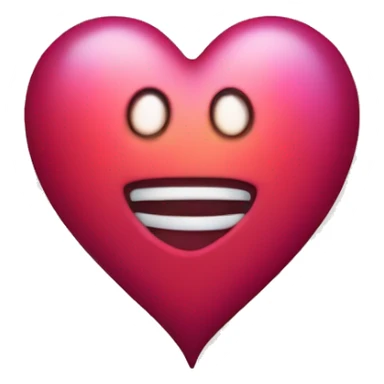 heart with aura around it sticker