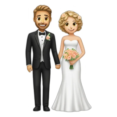 Mariage sticker