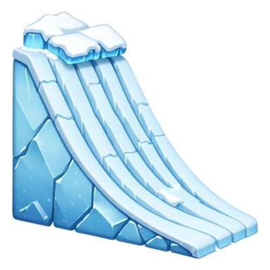 snow slope kicker sticker