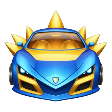 super sonic legend rank from the game rocket league  sticker