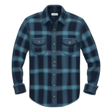 flannel shirt sticker