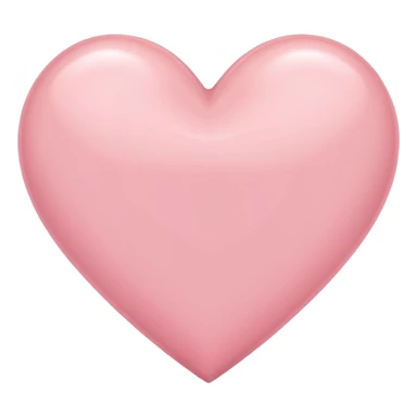 Imagine a light pink heart sticker