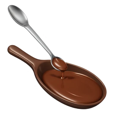 chocolate spoon sticker
