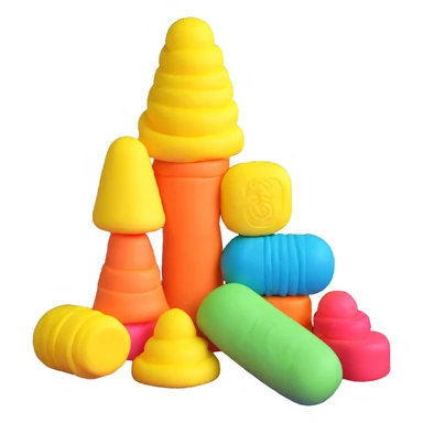 creative Play-Doh creation sticker