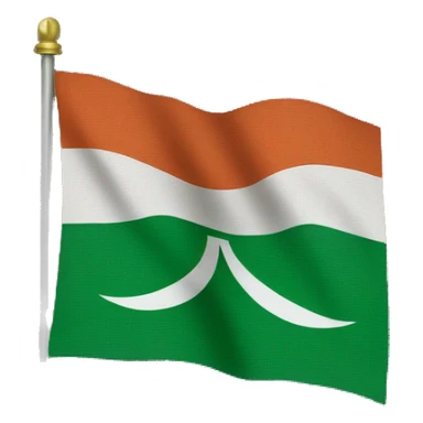 Kashmir flag sticker