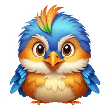 Little birdie telling secrets  sticker