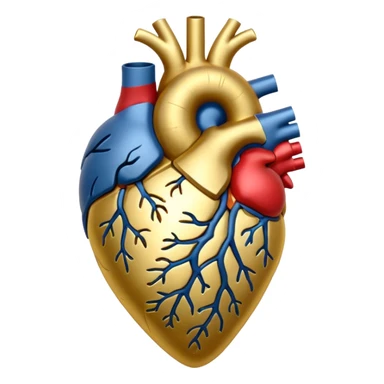 An anotomic heart composed of money. sticker