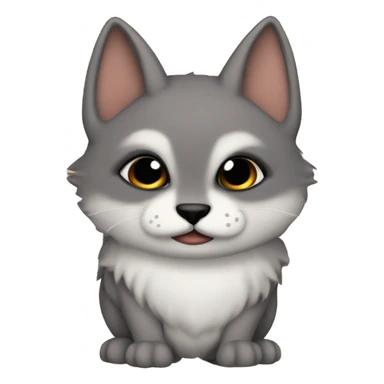 Mapache enamorado  sticker