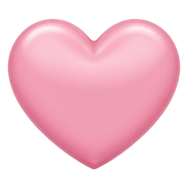 Baby pink heart sticker
