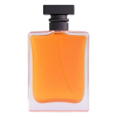 A perfume bottle sticker