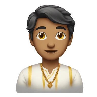 A pandit boy sticker