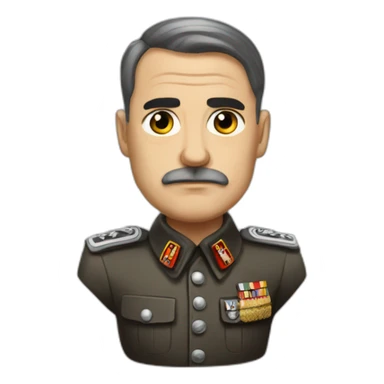 Nazi germany dictator sticker