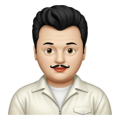 John Wayne Gacy dressed like Elvis sticker