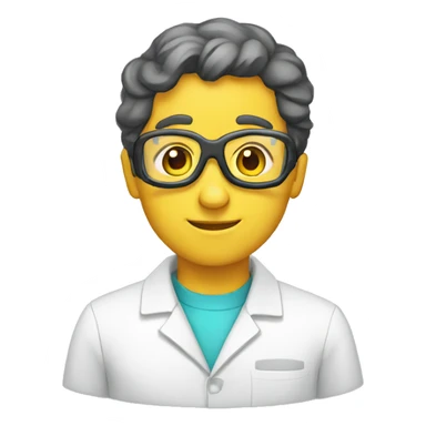 chemist goggles emoji sticker