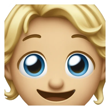 crying happy tears sticker