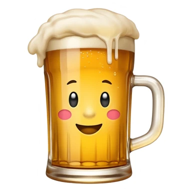 bier emoji gekennzeichnet mit "Freitags-Fübi" um 17 Uhr sticker
