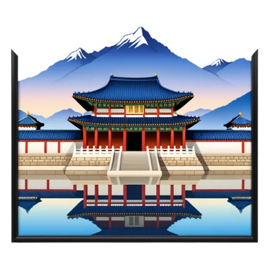 Gyeongbokgung Palace sticker