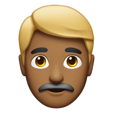 hot guy with mullet and mustache  sticker