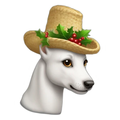 phacochère bonnet de noël sticker