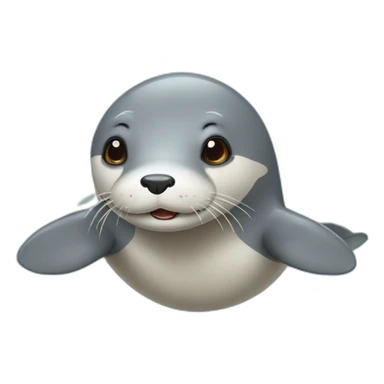 LOUTRE SUR BELUGA sticker