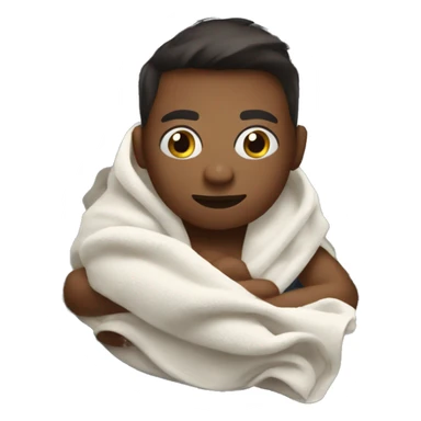 put a blanket in the washing machine sticker