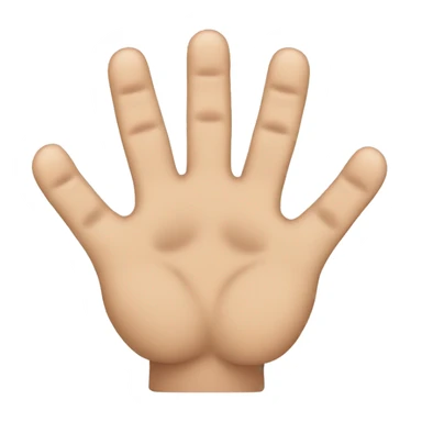 Person with 10 fingers and 10 toes sticker