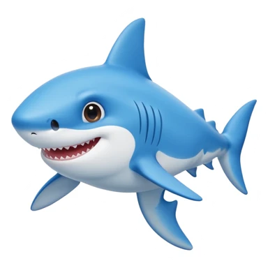 cute baby shark sticker