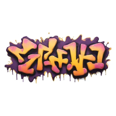 Graffiti follow sticker